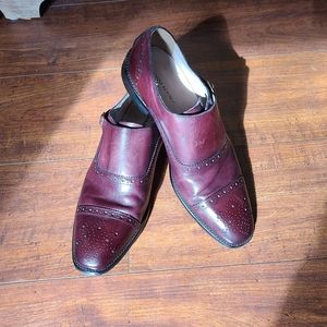 Mens Banana Republic brown dress shoes size 11